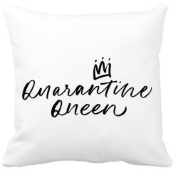 printfashion Quarantine Queen - Párnahuzat, Díszpárnahuzat - Fehér (3589113)