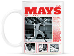 printfashion Willie Mays - baseball - Bögre - Fehér (15817104)