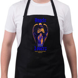 printfashion Angels and Lovers - Kötény - Fekete (14433322)