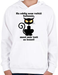 printfashion Babonás - Gyerek kapucnis pulóver - Fehér (14266449)