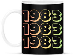 printfashion 1983 - Bögre - Fekete (12737050)