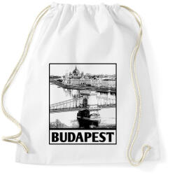 printfashion Budapest - Sportzsák, Tornazsák - Fehér (4362328)