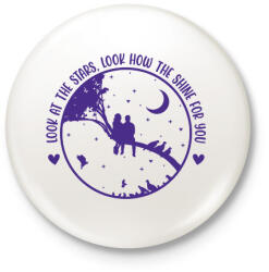 printfashion Shine for you - Kitűző, hűtőmágnes - Fehér (11728388)