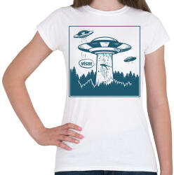 printfashion Végre - UFO - Női póló - Fehér (8748885)