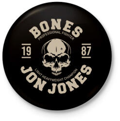 printfashion minta_6 - Kitűző, hűtőmágnes - Fekete (14855352)