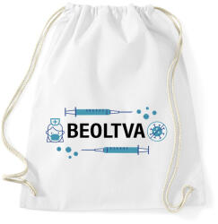 printfashion Beoltva - covid 19 - Sportzsák, Tornazsák - Fehér (4756792)
