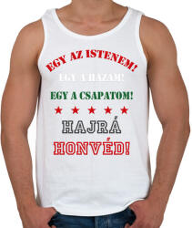 printfashion Honvéd - Férfi atléta - Fehér (2841083)