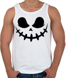 printfashion Ijesztő halloween fej - Férfi atléta - Fehér (5543694)