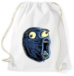 printfashion LOL - Sportzsák, Tornazsák - Fehér (55592)