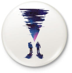 printfashion The thing final - Kitűző, hűtőmágnes - Fehér (3074825)