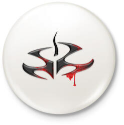 printfashion Hitman Logo - Kitűző, hűtőmágnes - Fehér (3081524)