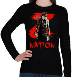 printfashion Z NATION DOC - Női hosszú ujjú póló - Fekete (2838509)