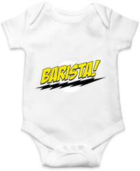 printfashion Barista logó - Baba Body - Fehér (1600325)