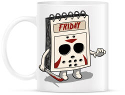 printfashion Péntek - Bögre - Fehér (1075680)