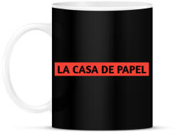 printfashion LA CASA DE PAPEL - Bögre - Fekete (4897126)
