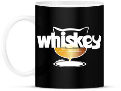 printfashion whiskas whiskey - Bögre - Fekete (14926937)