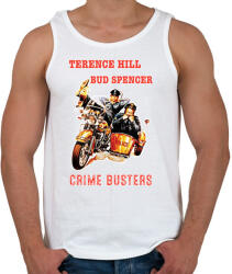 printfashion crime busters - Férfi atléta - Fehér (8958133)