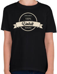 printfashion Limitált kiadás - Gyerek póló - Fekete (248297)