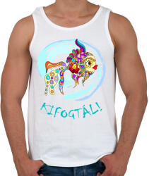 printfashion Kifogtál - Férfi atléta - Fehér (13568240)