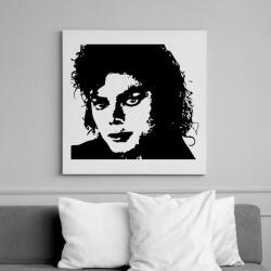 printfashion jackson - Vászonkép - Fehér (6635540)