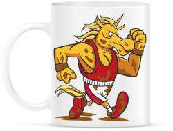 printfashion Unikornis futó - Bögre - Fehér (13647755)