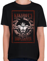 printfashion Dragonball - Gyerek póló - Fekete (821377)