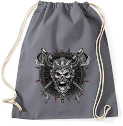 printfashion Harcos Viking - Sportzsák, Tornazsák - Grafitszürke (10814)