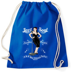 printfashion Jazz & Soul - Sportzsák, Tornazsák - Bright royal (183063)