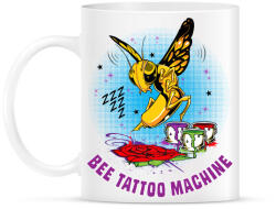 printfashion Tetováló gép - Bögre - Fehér (788296)