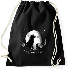 printfashion farkas - Sportzsák, Tornazsák - Fekete (14214984)