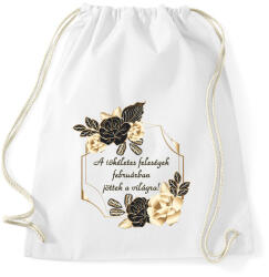 printfashion Születésnap feleség február PM PF - Sportzsák, Tornazsák - Fehér (4047692)