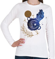 printfashion Vízöntő - Női hosszú ujjú póló - Fehér (6259511)