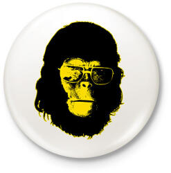 printfashion Cornelius - Kitűző, hűtőmágnes - Fehér (14436289)