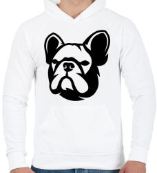 printfashion Franchie - Férfi kapucnis pulóver - Fehér (5113752)