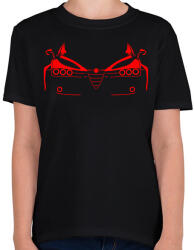 printfashion Alfa 159 piros - Gyerek póló - Fekete (13573398)