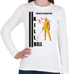 printfashion KILL BILL - Női hosszú ujjú póló - Fehér (2571536)
