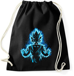 printfashion God Vegeta - Sportzsák, Tornazsák - Fekete (448332)