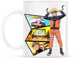printfashion Naruto - montázs - Bögre - Fehér (7209312)