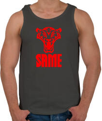 printfashion SAME tigris - Férfi atléta - Sötétszürke (4271535)
