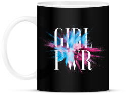 printfashion Girl Power - Bögre - Fekete (1429508)
