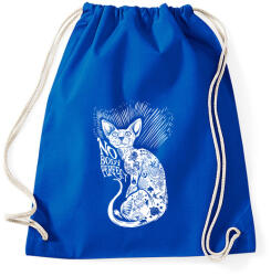 printfashion Senki nem tökéletes - Sportzsák, Tornazsák - Bright royal (140846)