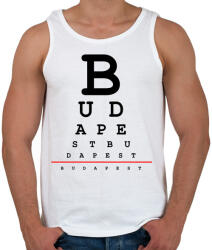 printfashion budapest-latasteszt - Férfi atléta - Fehér (783772)