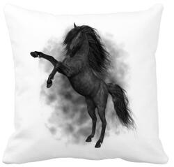 printfashion horse - Párnahuzat, Díszpárnahuzat - Fehér (3811504)
