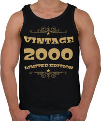 printfashion 2000 - Férfi atléta - Fekete (4098541)