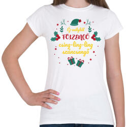 printfashion Weöres Sándor - Száncsengő - Női póló - Fehér (10207224)