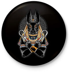 printfashion anubis - Kitűző, hűtőmágnes - Fekete (13734892)