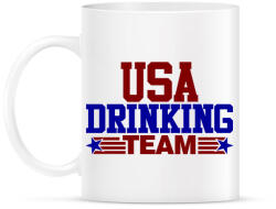 printfashion USA drinking team - Bögre - Fehér (1213099)