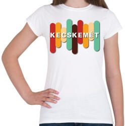 printfashion Kecskemét - Színes - Női póló - Fehér (7138438)