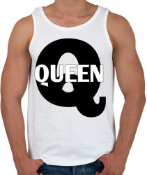 printfashion Queen - Férfi atléta - Fehér (4446903)