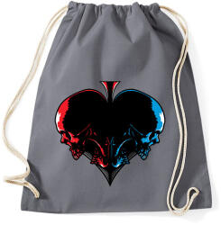 printfashion Pikk koponyák - Sportzsák, Tornazsák - Grafitszürke (1313382)